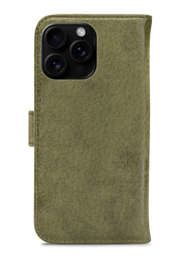 My Style Flex Wallet For Apple Iphone 16 Pro Max Olive