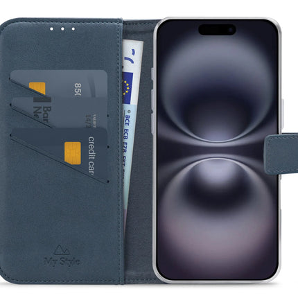 My Style Flex Wallet For Apple Iphone 16 Ocean Blue