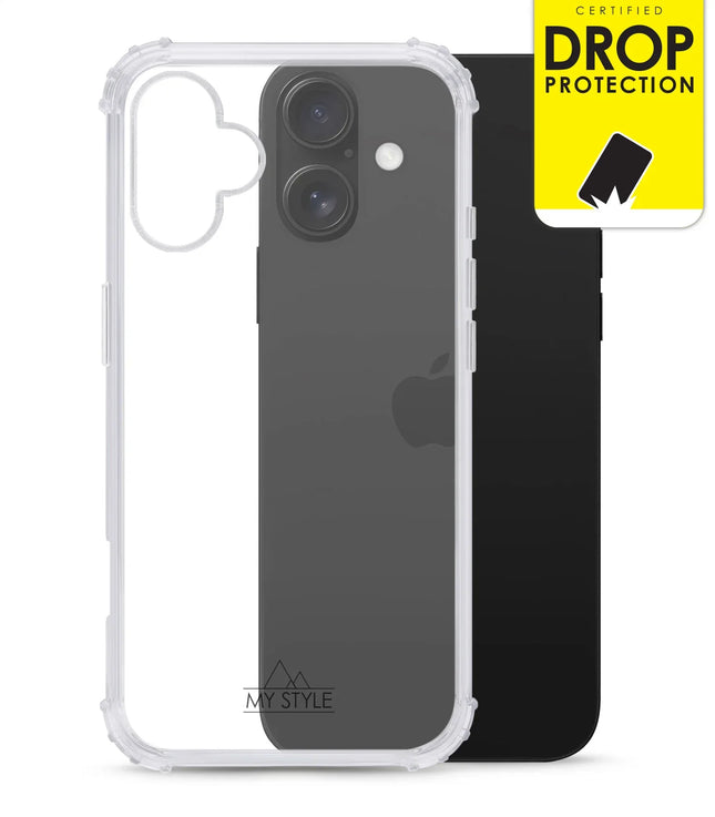 My Style Protective Flex Case For Apple Iphone 16 Clear