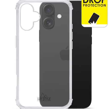 My Style Protective Flex Case For Apple Iphone 16 Plus Clear