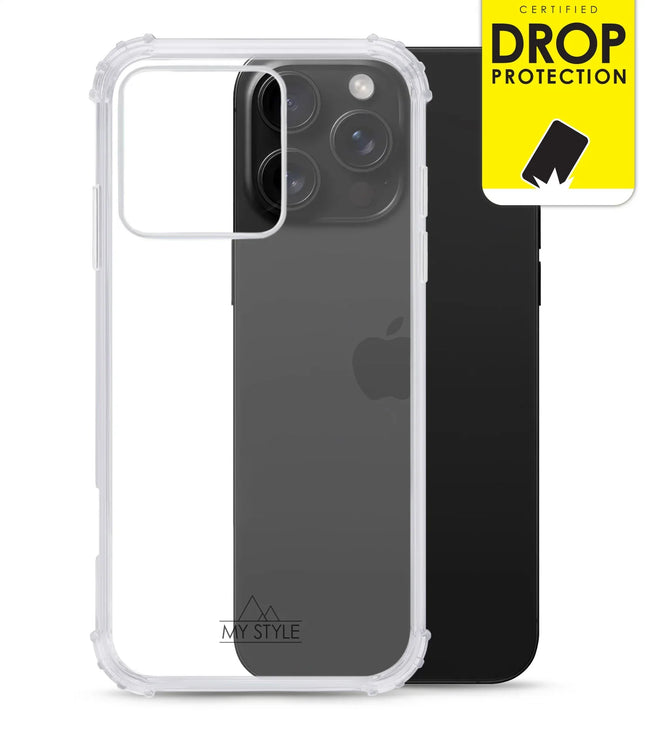 My Style Protective Flex Case For Apple Iphone 16 Pro Clear