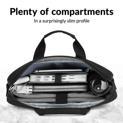 Mobilize Waterresistant Laptop Bag Up To 17.3Inch Black