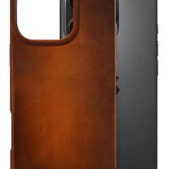 Mobilize Magsafe Compatible Premium Leather Case Apple Iphone 16 Pro Burned Cognac