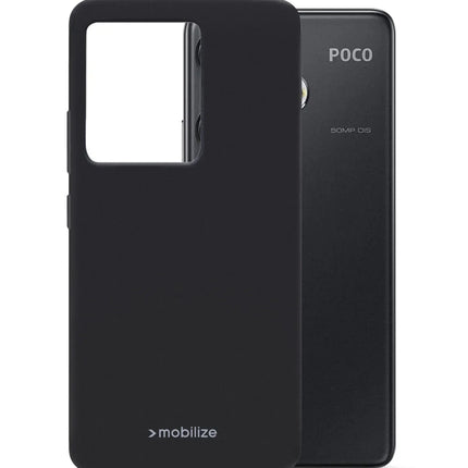 Mobilize Rubber Gelly Case Xiaomi Poco F6 Matt Black