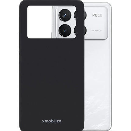 Mobilize Rubber Gelly Case Xiaomi Poco F6 Pro Matt Black