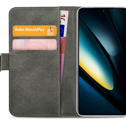 Mobilize Classic Gelly Wallet Book Case Xiaomi Poco F6 Pro Black
