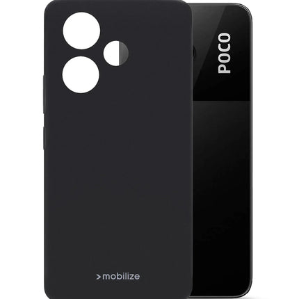 Mobilize Rubber Gelly Case Xiaomi Poco M6 4G/Redmi 13 4G Matt Black