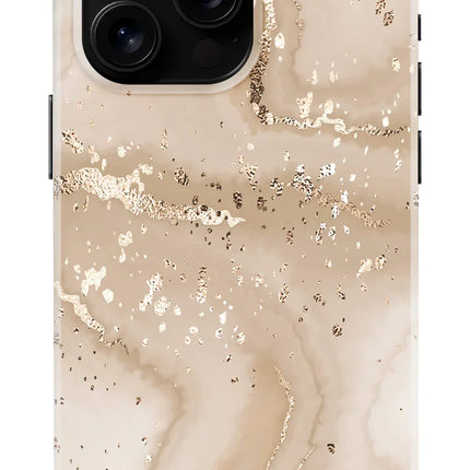 Mio By Mobilize Mio Gold Marble Magsafe Compatible For Iphone 16 Pro Max