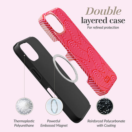 Mio By Mobilize Mio Wild Hearts Magsafe Compatible For Iphone 16 Pro