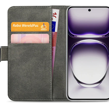 Mobilize Classic Gelly Wallet Book Case Oppo Reno12 Black