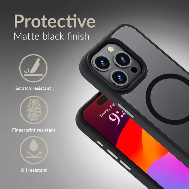 Mobilize Magsafe Compatible Hybrid Pro Case Google Pixel 9 Pro Black