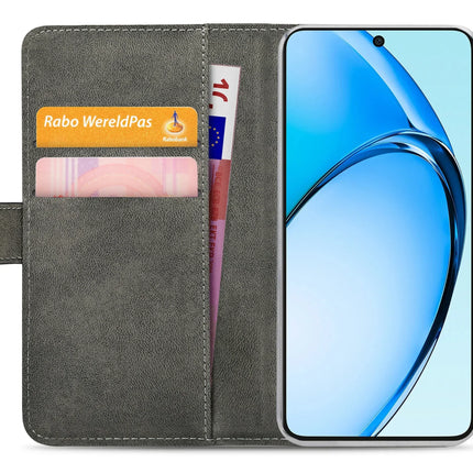 Mobilize Classic Gelly Wallet Book Case Oppo A60 Black