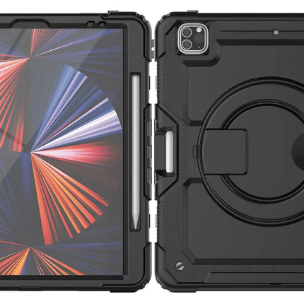 Mobilize Rotating Defender Case Stand Function For Apple Ipad Pro 12.9 (2018/2020/2021/2022) Black