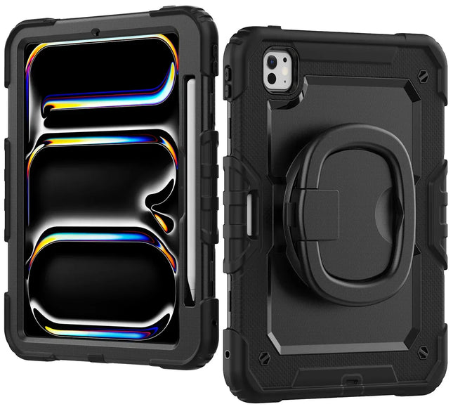 Mobilize Rotating Defender Case Stand Function For Apple Ipad Pro 11 (2024/2025) Black