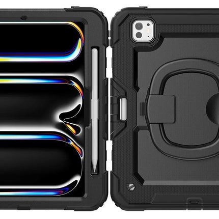Mobilize Rotating Defender Case Stand Function For Apple Ipad Pro 11 (2024/2025) Black