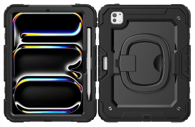 Mobilize Rotating Defender Case Stand Function For Apple Ipad Pro 11 (2024/2025) Black