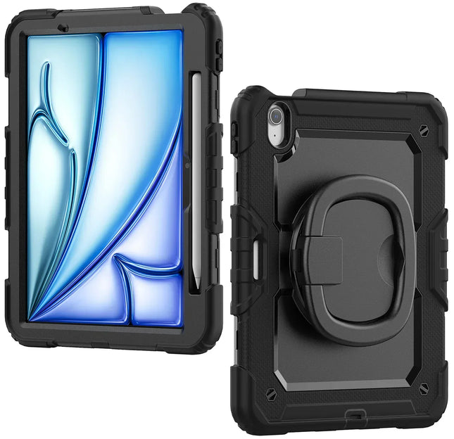 Mobilize Rotating Defender Case Stand Function For Apple Ipad Air 11 (2024/2025) Black