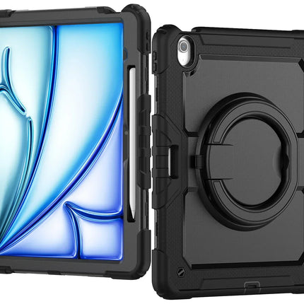 Mobilize Rotating Defender Case Stand Function For Apple Ipad Air 13 (2024/2025) Black