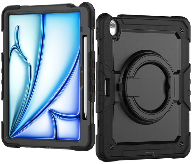 Mobilize Rotating Defender Case Stand Function For Apple Ipad Air 13 (2024/2025) Black
