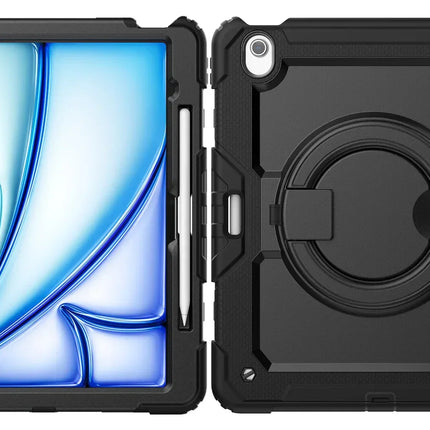 Mobilize Rotating Defender Case Stand Function For Apple Ipad Air 13 (2024/2025) Black