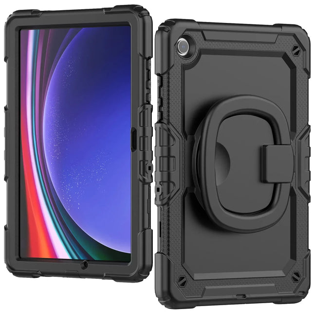 Mobilize Rotating Defender Case Stand Function For Samsung Galaxy Tab A9+/A11+ 11 Black