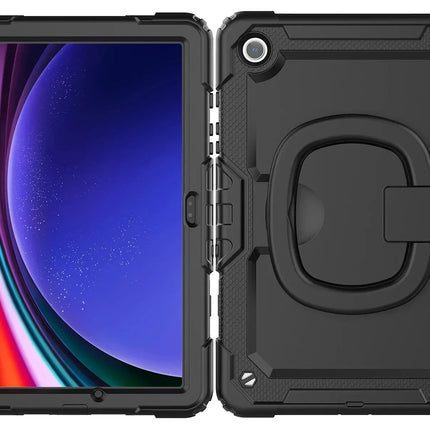 Mobilize Rotating Defender Case Stand Function For Samsung Galaxy Tab A9+/A11+ 11 Black