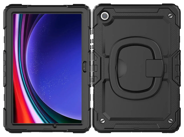 Mobilize Rotating Defender Case Stand Function For Samsung Galaxy Tab A9+/A11+ 11 Black