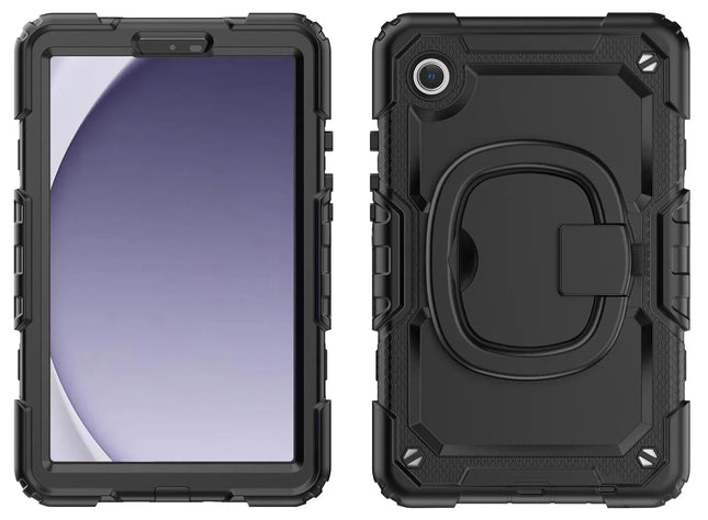 Mobilize Rotating Defender Case Stand Function For Samsung Galaxy Tab A9/A11 8.7 Black
