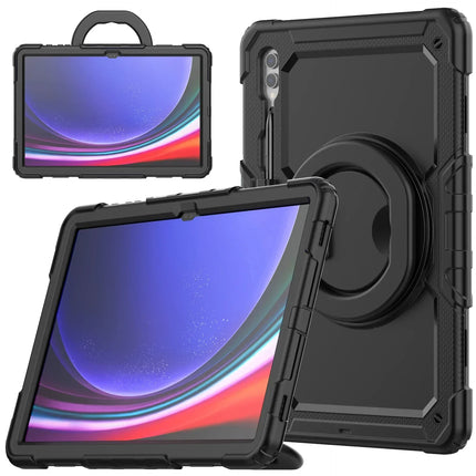 Mobilize Rotating Defender Case Stand Function For Samsung Galaxy Tab S9 Ultra/S10 Ultra 14.6 Black