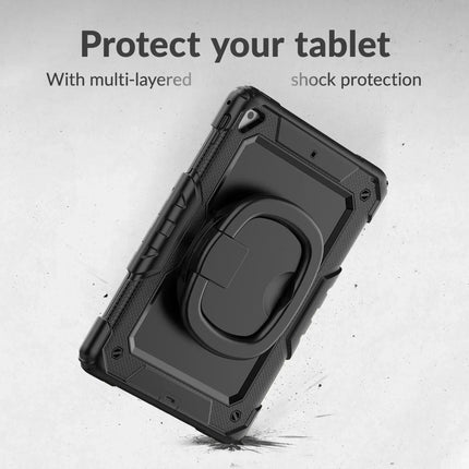 Mobilize Rotating Defender Case Stand Function For Samsung Galaxy Tab S9 Ultra/S10 Ultra 14.6 Black