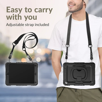 Mobilize Rotating Defender Case Stand Function For Samsung Galaxy Tab S9 Ultra/S10 Ultra 14.6 Black
