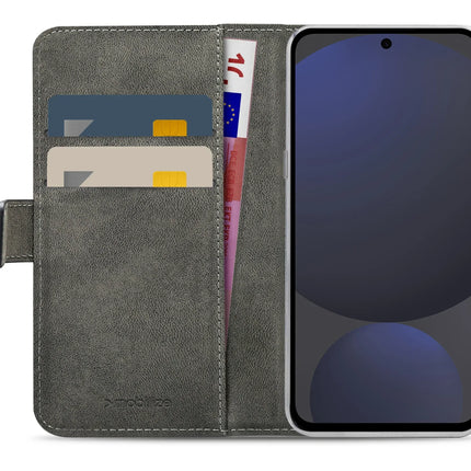 Mobilize Classic Gelly Wallet Book Case Samsung Galaxy S24 Fe Black
