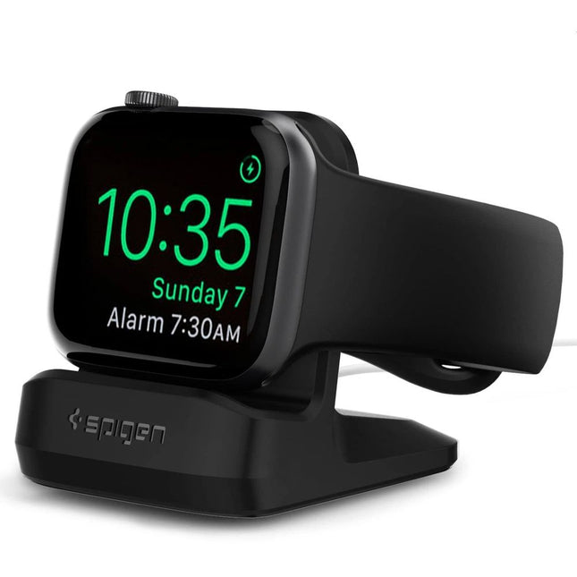 Spigen Apple Watch 38/40/41/42/44/45mm Night Stand S350 (Black) - SGP11584 - Casebump