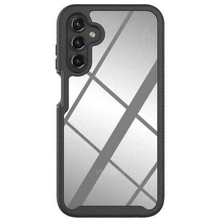 360 Defense Case - Samsung Galaxy A15 (4G/5G) Hoesje - Full Body Protection with Built-in Screenprotector - Black