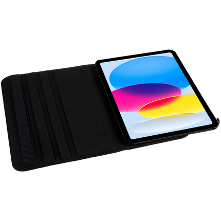 iPad 2025 (11th Gen) / iPad 2022 (10th Gen) - Rotating 360 Case - Black