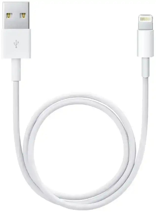 Apple Me291Zm/A Apple Lightning To Usb Cable 0.5M. White Apple
