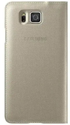 Samsung Ef-Cg850Bfegww Samsung Smartview Cover Galaxy Alpha Gold Samsung