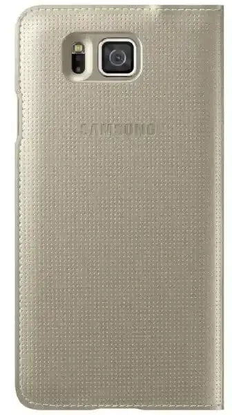 Samsung Ef-Cg850Bfegww Samsung Smartview Cover Galaxy Alpha Gold Samsung