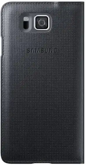 Samsung Ef-Fg850Bbegww Samsung Flip Cover Galaxy Alpha Black Samsung