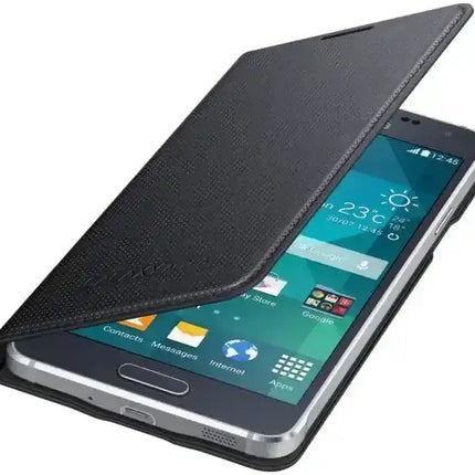 Samsung Ef-Fg850Bbegww Samsung Flip Cover Galaxy Alpha Black Samsung