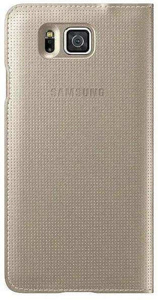 Samsung Ef-Fg850Bfegww Samsung Flip Cover Galaxy Alpha Gold Samsung