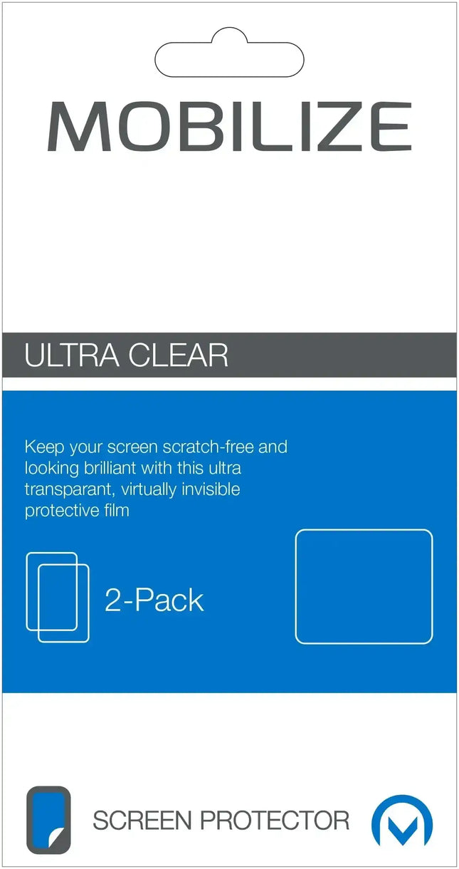 Mobilize Clear 2-Pack Screen Protector Samsung Galaxy S6 Mobilize