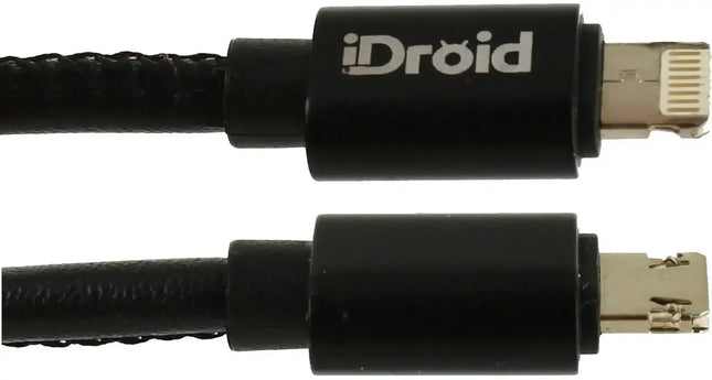 Idroid Max Universal Charging And Data Cable Black iDroid