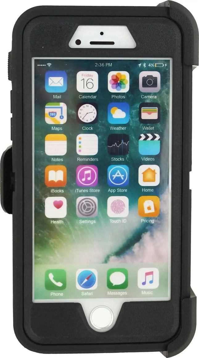 Xccess Survivor Essential Case Apple Iphone 7/8/Se (2020/2022) Black Xccess