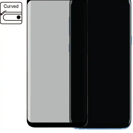 Mobilize Edge-To-Edge Glass Screen Protector Samsung Galaxy S8+ Black Mobilize