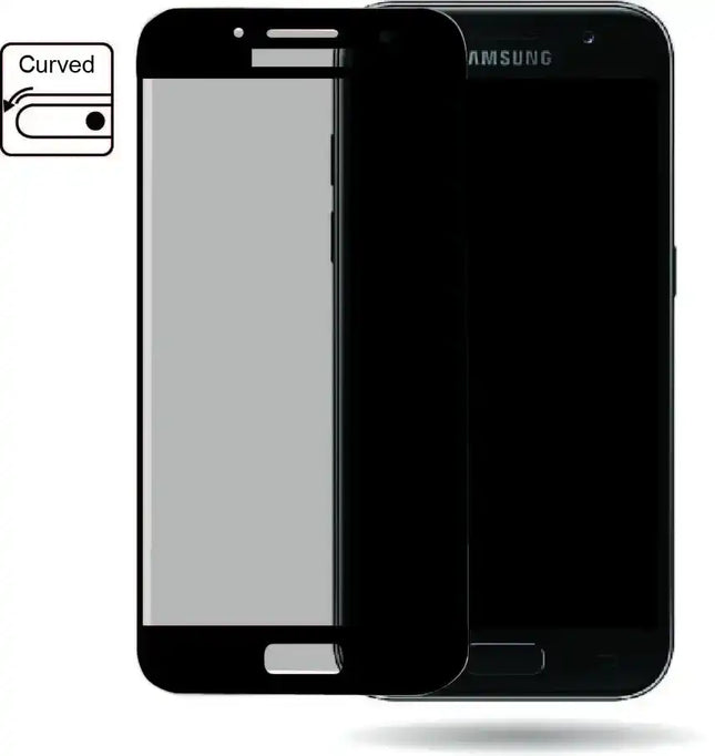 Mobilize Edge-To-Edge Glass Screen Protector Samsung Galaxy A3 2017 Black Mobilize