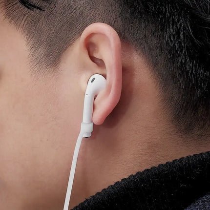 Xccess Anti Lost Strap For Apple Airpods White Xccess
