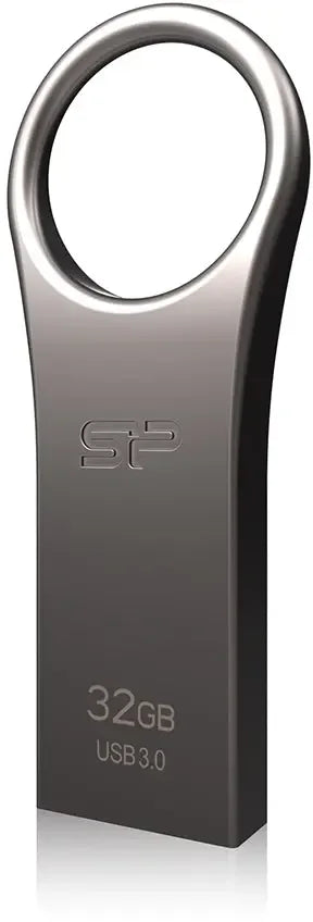 Silicon Power J80 Jewel Usb Pendrive 32Gb Usb 3.0 Titanium Silicon Power