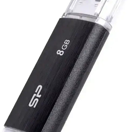 Silicon Power U02 Ultima Usb Pendrive 8Gb Usb 2.0 Black Silicon Power