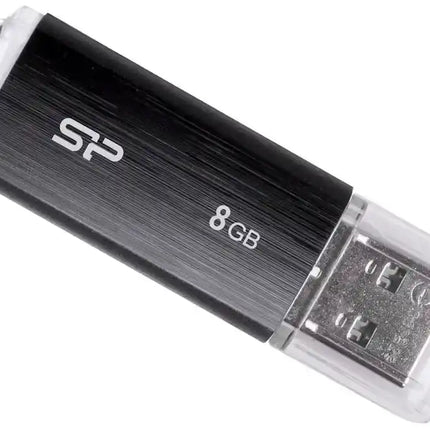 Silicon Power U02 Ultima Usb Pendrive 8Gb Usb 2.0 Black Silicon Power